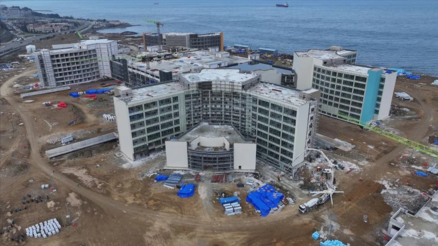 Şehir Hastanesi Çalışmaları Hız Kesmeden Devam Ediyor